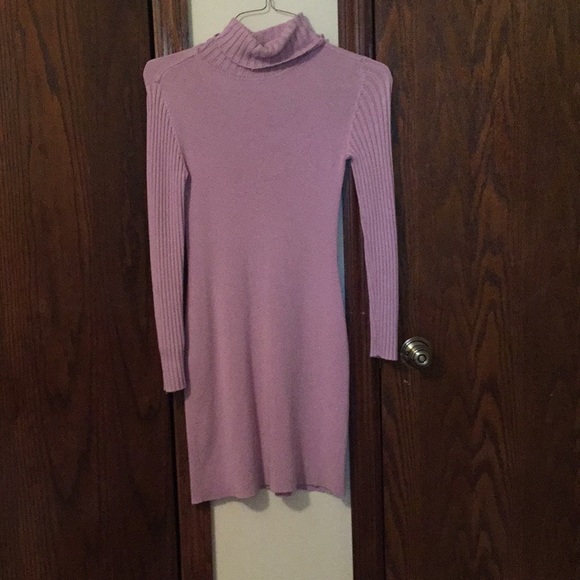 Moda International Dresses & Skirts - Moda international silk cashmere sweaters dress